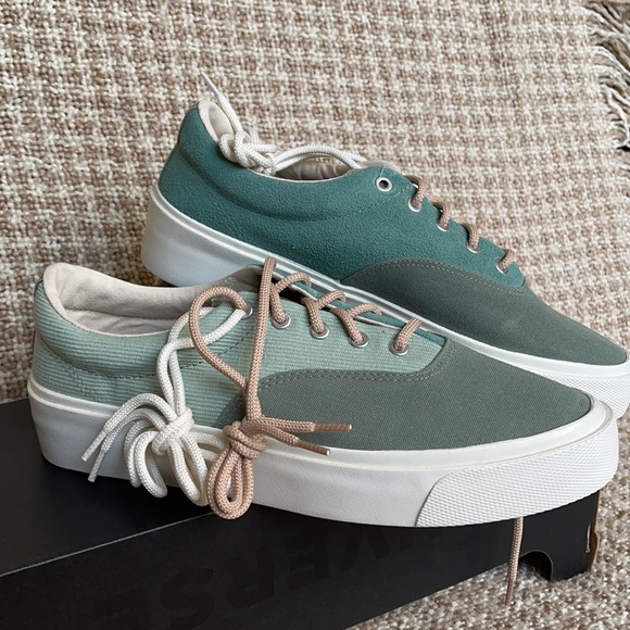 Converse Skid Grip OX Oil Green/Malachite Green MEN`S - Picture 6 of 16